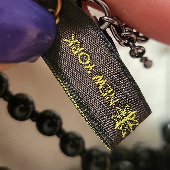 Dark Romantic Goth Beaded Choker Necklace NWT - Picture 7 of 8